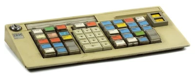 IBM 4683-P21 Programmable POS Keyboard 59G9063 - No Cable or Key - As Is 4783896 - Image 1 of 4