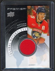 Camisetas Upper Deck Premier Global Notability 2023-24 #GNMT Matthew Tkachuk - Imagen 1 de 2