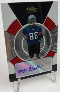 Scheda MIKE WILLIAMS ROOKIE AUTO SP/299 2005 TOPPS FINEST firmata USC DETROIT LIONS - Foto 1 di 10