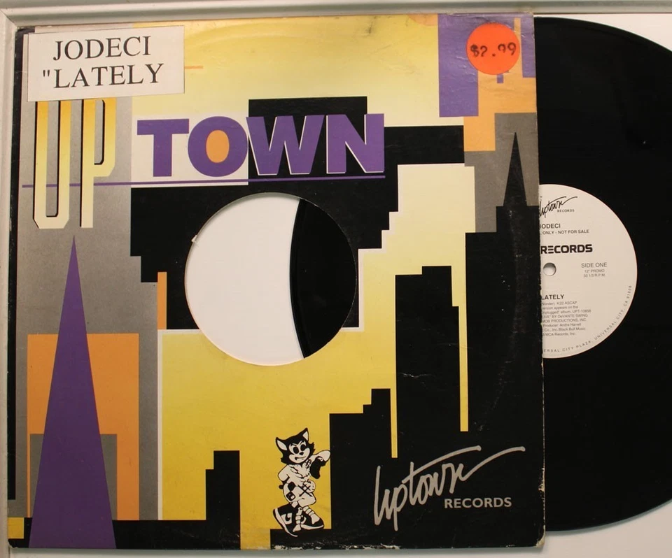 Jodeci 12” Promo Lately On Uptown - Vg+ / Generic Foto 1 de 1