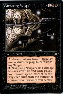Withering Wisps Ice Age ICE Normal NM - Picture 1 of 2