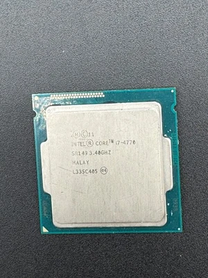 Intel Core I7-4770 CPU Processor 3.40 GHz Quad Core Haswell SR149 LGA 1150... - Image 1 of 3