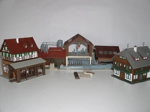 Vollmer H0 Sägewerk  groß 3797  und klein 3799 , Schwarzwaldhaus Konvolut - Bild 1 von 12