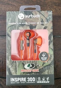 Auricolari sportivi Yurbuds Inspire 300 Mossy Oak testine magnetiche nuovi sigillati - Foto 1 di 4