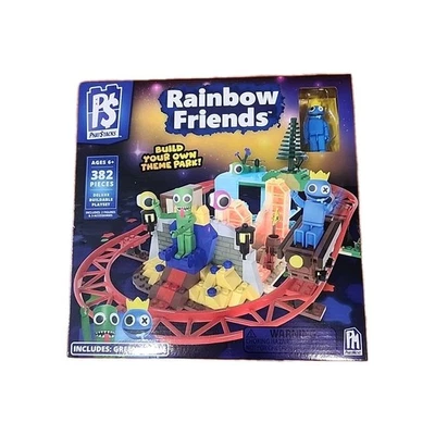 Rainbow Friends Playset Toy Deluxe Buildable Theme Park Lego Blocks NEW LIMITED - Image 1 of 2