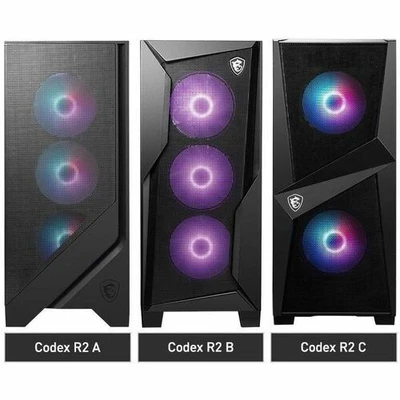 MSI Codex R2 Gaming PC Intel Core i7-14700F Nvidia RTX 5060 Ti 8G 32GB 2TB SSD W - Image 1 of 4