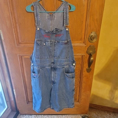 Tommy Hilfiger винтажный джинсовой ткани общий шорты размер большой - Изображение 1 из 4