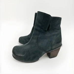 Botines Mujer JOHN FLUEVOG Talla 6 Cuero Negro Excelente Portugal - Imagen 1 de 13