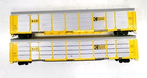 (2) N scale B&O Chessie System auto carriers (lot 8979) - Picture 1 of 4