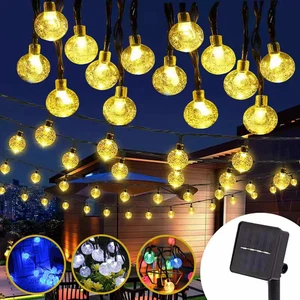 Outdoor Waterproof IP65 Solar String Lights with 8 Modes Waterproof for Outdoor - Picture 1 of 24