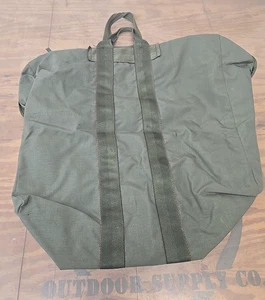 Salty US Air Force Flyers Kit Bag Canvas Equipment Bag Olive #FK1 - Picture 1 of 2