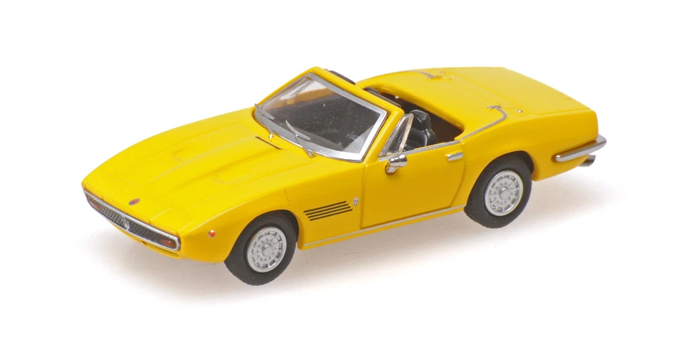 Minichamps 1:87 MASERATI GHIBLI SPYDER YELLOW 1969 - 870123031 - Immagine 1 di 1