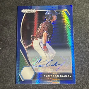 CAMERON CAULEY Rookie Auto 2021 Panini Prizm Draft Baseball Auto PDP73 - Foto 1 di 2