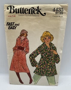 Butterick 4435 Vintage Sewing Pattern Size 14 Y00 - Picture 1 of 4