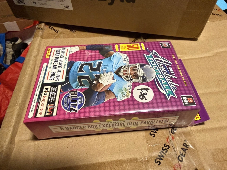 2021 帕尼绝对橄榄球卡卡卡布姆插入-衣架盒-原厂封装 — 第 1/1 张图片