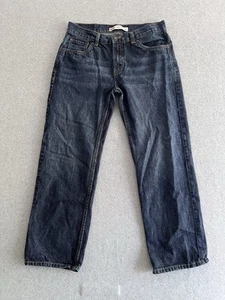 Levi’s 505 Jeans Youth 14H 33x28 Blue Regular Fit Medium Wash Denim Husky Boys - Picture 1 of 12
