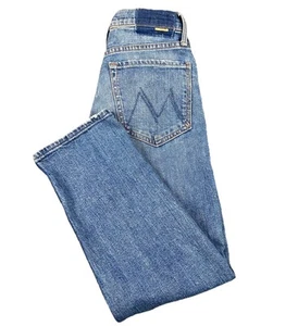 Pantalones de mezclilla Mother Superior The Tomcat arrodillados sobre piedras azul mediano talla 26 X 25 - Imagen 1 de 10