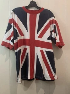 S.O.L.L. Souvenir of London Vintage 100 % Baumwolle Union Jack Flagge T-Shirt Large - Bild 1 von 9