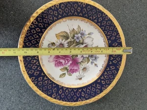 VINTAGE WEATHERBY ROYAL FALCON GIFT WARE PLATE *AD SUMM INITAMUR* - Picture 1 of 3