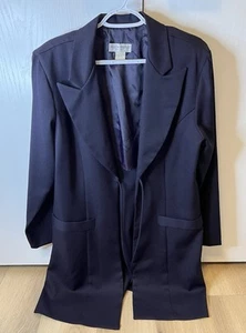 Alyn Paige Blue Blazer Classic Suit Jacket Women’s Size 14 - Picture 1 of 4