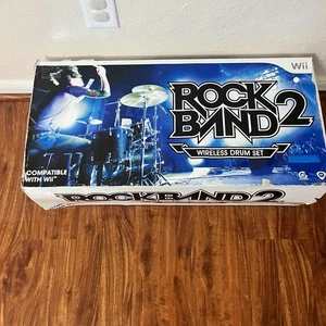 Rock Band 2 Wireless Drum Set For Nintendo Wii. NEW OPEN BOX! - Picture 1 of 7