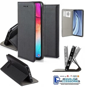 For GOOGLE PIXEL 9A FLIP LEATHER PHONE CASE WITH STAND PU MAGNETIC WALLET COVER - Picture 1 of 10