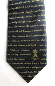 Copa Mundial de Rugby 2003 empata nombres de jugadores Wilkinson Martin Johnson nunca usado - Imagen 1 de 10