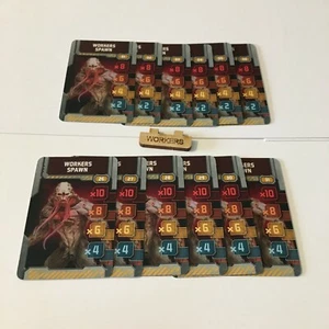 Zombicide: Invader 12 Workers Spawn Cards (01 - 06 and 26 - 31) - Picture 1 of 1