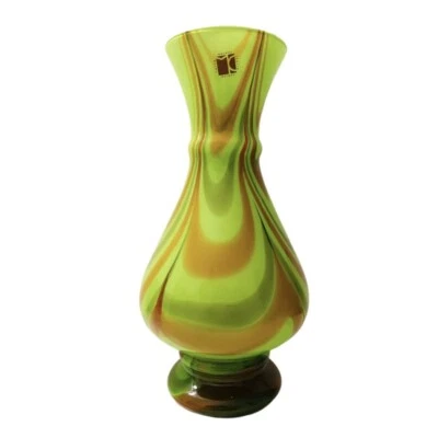 🔴 Grande vaso vintage orig. Carlo Moretti in vetro di Murano anni 90 - Immagine 1 di 4