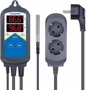 INKBIRD ITC-306T Termoregolatore Regolatore di Temperatura Termostato Thermostat - Foto 1 di 10