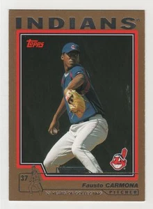 2004 Topps Traded Gold #124 Fausto Carmona Indians BV$5 ####/2004 - Picture 1 of 1
