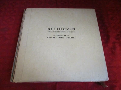 10LP Box  PASCAL STRING QUARTET Beethoven The Complete String Quartets  - Image 1 of 4