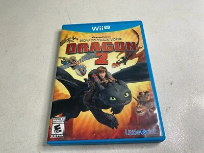 How To Train Your Dragon 2 Nintendo Wii U 2014 Complete CIB Tested Hiccup Eret - Image 1 of 4