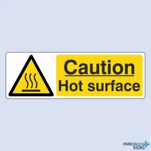 Caution Hot Surface Sign - Picture 1 of 1