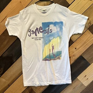 Vintage 1992 genesis we can’t dance Tour Tshirt Screen Stars XL 27 1/2 -19 Pit - Picture 1 of 6