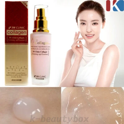 Esencia reafirmante de colágeno clínica 3W 50 ml esencia antienvejecimiento cosméticos coreanos Foto 1 de 4