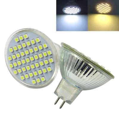 MR16 G5.3 GU5.3  LED Bulb Lamp 2W DC12-24V 48-1210 SMD Lights Warm/White B - Image 1 of 4