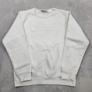 Champion Sweatshirt Boys XL Crewneck Sweater Pullover Script Spellout Youth Kid* - Picture 1 of 9