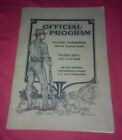 1909 Toledo Ohio Military Tournament Program UNITED STATES ARMY great photo book