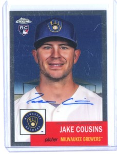2022 JAKE COUSINS TOPPS CHROME PLATINUM ANNIVERSARY BASE RC AUTO!!