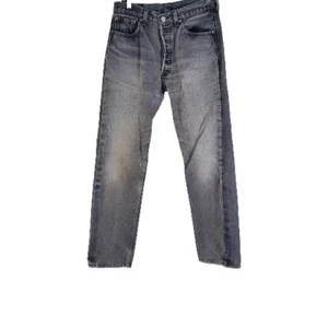 Levis 501 XX Jeans Mens 31 X 31 Black Stone Wash USA Retro Grunge 90s Vintage - Picture 1 of 10