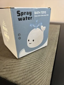 Baby Bath Toys,Whale Spray Water Bath Toy,Sprinkler Bathtub Shower,Birthday Gift - Picture 1 of 1
