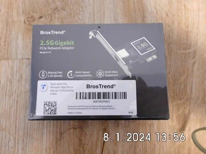 BrosTrend 2.5G Gigabit PCIe Network Adapter - Bild 1 von 2