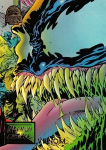 1994 Fleer Marvel Universe Maximum Carnage Part 9/9 #27 Venom Light Play Conditi - Picture 1 of 1