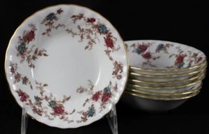 Minton ANCESTRAL WREATH 7 Fruit Bowls S376 A+ CONDITION - Picture 1 of 6