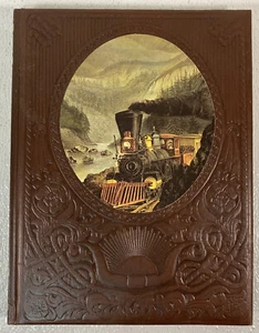 Time Life The Old West Serie "Die Eisenbahner" erschienen 1985 Kunstleder - Bild 1 von 5