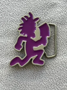 Insane Clown Posse Hatchet Man Belt Buckle Purple ICP Juggalo - Picture 1 of 4