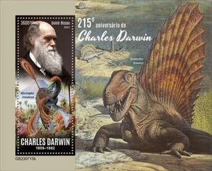 2024 07 - GUINEA BISSAU - CHARLES DARWIN 215TH 1V complet set MNH ** - Picture 1 of 1
