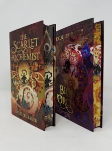 FairyLoot The Scarlet Alchemist + The Blood Orchid by Kylie Lee Baker NEW SIGNED - Picture 1 of 24