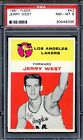 1961 Fleer #43 Jerry West RC PSA 8 Tough Pack Fresh Razor Sharp HOF Lakers 6335